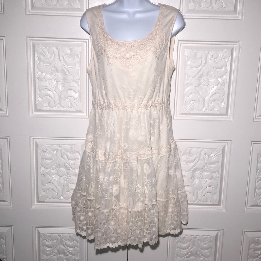 Klozlyne Women’s New Lace Dress L